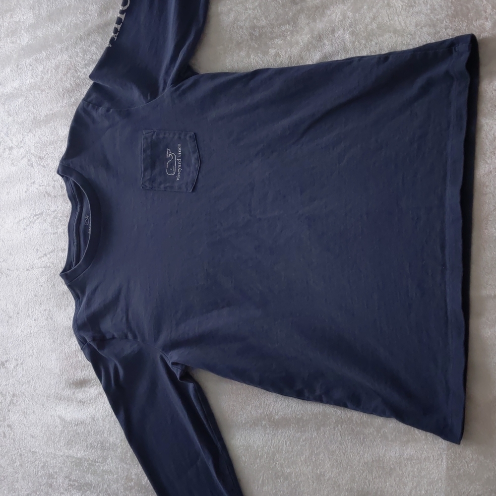 Vineyard Vines Boys Long t-shirt Size M EUC